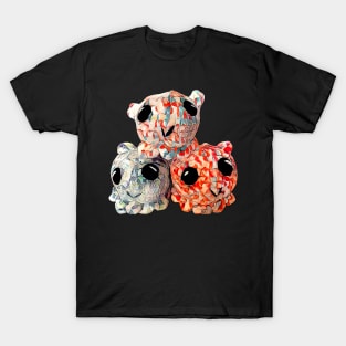 The trio of axolotls as a motif T-Shirt